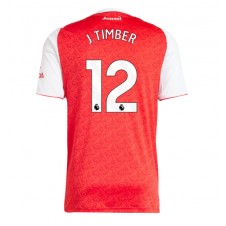 Arsenal Jurrien Timber #12 Hemmatröja 2025-26 Korta ärmar